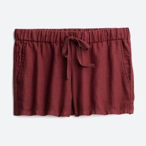 Burgundy Shorts